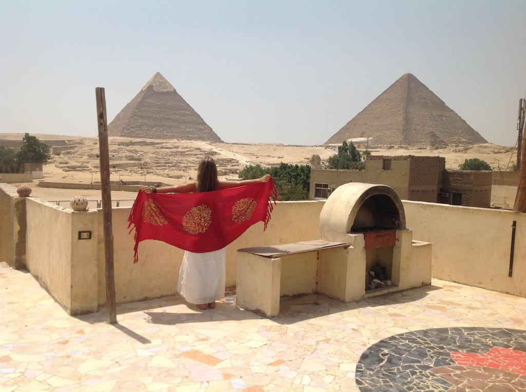 Pyramids Loft Homestay Kafrat al Jabal Exterior photo